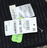 Style & Co. Womens Solid Shine Cuff Beanie MC15421001 Black