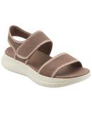 Easy Spirit Docia Double Band Slingback Sandals SEDOCIA2-H Taupe Brown 7M