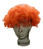 Morphsuits Halloween Costume Adult Fancy Dress Fuzzy Wig Orange