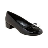A New Day Ballet Pumps Block Heel with Bow 90510964 Black 6.5W