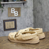 A New Day Tilly Raffia Platform Footbed Sandals 92611752 Tan Brown 6.5M