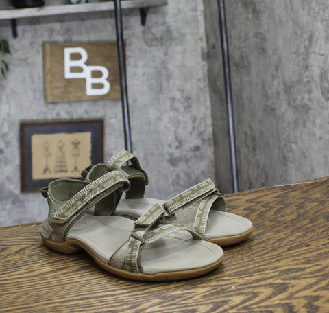 Teva Womens Verra Sport Sandal 1006263 Olive Green 6M