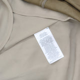 Lauren Ralph Lauren Chiffon One-Shoulder Gown Pewter Brown Silver Foil 10