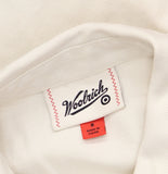 Woolrich X TGT Womens Short Sleeve Western Jumpsuit Denim Cream Off White 8