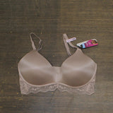 Maidenform Womens Love the Lift Your Lift Wireless Bra Evening Blush Brown 36D