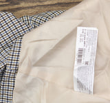 Mango Womens Double-Breasted Check Blazer Coat Jacket Charlotte Brown Multi 2XL