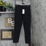 Who What Wear Women's Skinny Crop Pants 166ecd2d9db668 Black 2