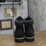 Cliffs By White Mountain Winter Hiking Boots Lace Up Bootie Black / Fabric 8.5M