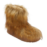 A New Day Womens Terra Boots Faux Fur Fuzzy 94715799 Brown 11M