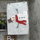 SKL Home Christmas / Winter Whistler Snowman Bath Mat Rug Gray Multi 20 x 30