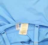 Anne Cole Twist Front Underwire Tankini Swim Top MYMT23301 Arctic Blue 32C/34B