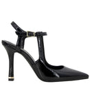 Kenneth Cole New York Womens ROMI Sling Pump Stiletto Heel KL22ROA01 Black 10M