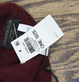 Charter Club Womens 100% Cashmere Cuffed Beanie 100160260HT Crantini Red