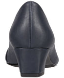 Easy Street Womens Eloise Dress Pump Block Heels ELOISE Navy Blue 7.5M