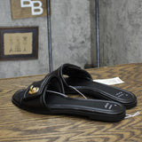 A New Day Womens Audrey Slide Sandals 89998708 Black 7.5M