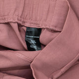 32 Degrees Womens Elastic Waist Pull On Mini Twill Pants Mauve Pink S
