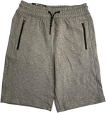 Member's Mark Boys Active Knit Jogger Shorts CF21746 Medium Grey Heather 10-12