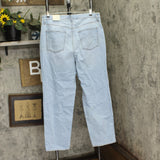 Universal Thread Womens High-Rise 90s Straight Jeans 88007520 Light Wash Blue 17
