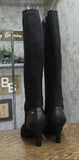 Lifestride Gracie Wide Calf High Heeled Knee-High Boots I8484M1 Black 7.5W-WC