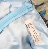 Mac Duggal Floral Metallic Embellished Halter Neck Gown Pastel Multi Blue 4