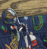 Intimo and Morty Mens Christmas Sleep Tossed Print Pajama Pants Blue Multi XL
