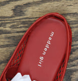 Madden Girl Womens Bonita Ballet Flat Mary Jane BONI01J1 Red Mesh 9M