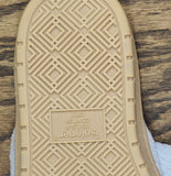 Isotoner Womens Slide Slippers Fuzzy Light Blue 8.5-9