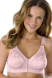 Bali Bra Double Support M-Frame Cushioned Flexible Fit Womens 3372 Pink 40D
