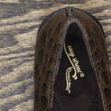 Easy Street Womens Purpose Slip On Shoes PURPOSE Brown Patent Croco 8.5M