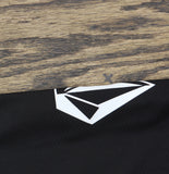 Volcom Womens Long Sleeve Rashguard- UPF 50+Sun Protection O0312301 Jet Black S