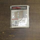 Thermalogic Weathermate Topsions Room Darkening Curtain Panel Pair White 80x63