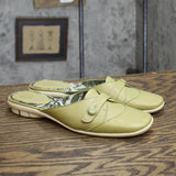 Enzo Angiolini Womens Vintage Slip On Sandals 1673fb373beee1 Green 6M