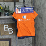 Champion Boys 2-Pack Moisture Wicking UPF 30 Soft Tagless T-Shirt Tees CHS242