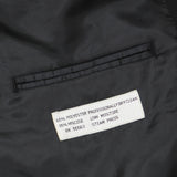 Endrati Mens Padded Shoulder 3-Button Suit Coat Jacket 1678eb0c39df8f Black 38R
