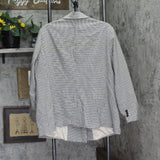 Mango Womens Double-Breasted Check Blazer Coat Jacket Charlotte Brown Multi 2XL