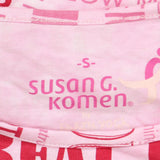 Susan G. Komen Womens Uplifting Graphic Long Sleeve T-Shirt Tee Pink S