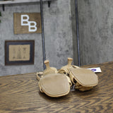 A New Day Womens Esme Floral Crochet Kitten Heels 92979007 Brown 6M