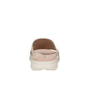 Easy Spirit Amari Sporty Flat Slide Sandals SEAMARI2-H Beige Gold Lurex 7M