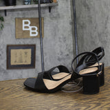 A New Day Womens Block Sonora Heels 83821207 Black 11M