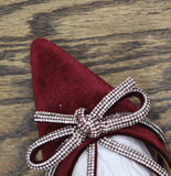 A New Day Womens Gwen Rhinestone Bow Heels 94656736 Burgundy Red 6.5M