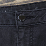 Jennifer Lopez Womens Stretch 5-Pocket Skinny Jeans Black 12P Short