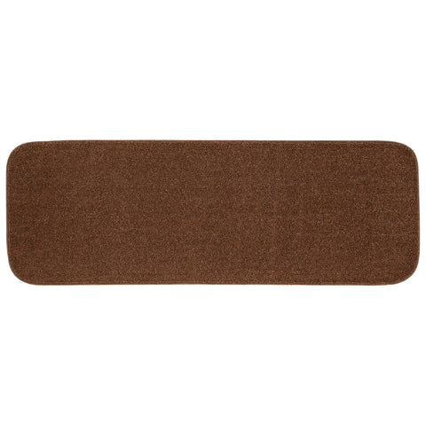 Garland Rug Sedona Plush Runner Rectangle Bath Rug Cinnamon Brown 22x60