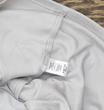 1. State Womens Metallic Crinkled Tiered Babydoll Dress Silver Gray / Gold XL