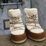 Universal Thread Zenita Cozy Fuzzy Boots 94683344 Brown Multi 9M