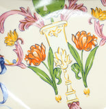 MCYS Show 6-Piece Ceramic Appetizer Plate Collection Set White Multi / Gold 8"