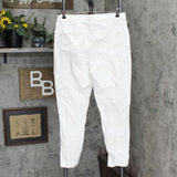 DG2 by Diane Gilman Womens Virtual Stretch Skinny Jean 687733 Ivory White 14