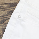 DG2 Womens Classic Stretch Pull-On Bermuda Short. 697721 697721 Ivory White M