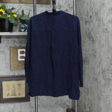 Eileen Fisher Women's Mandarin-Collar Mini-Check Shirt S3LVT-T5922M