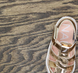 Nautica Toddler Girls Mikkel Slide Sandals MIKKEL GIRL Rose Gold 5T