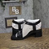 Clarks Strappy Block Heel Jaylan Sol Sandal 26186890 Black 7.5W